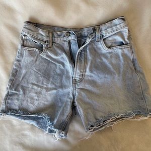 J.Galt High-waisted Light Wash Shorts